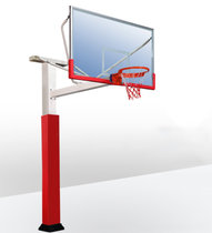 益动未来篮球架 户外成人标准预埋蓝球架 地埋式篮球架子 方管篮球架 不提供安装