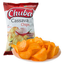 Chuba木薯片140g香辣味 原切 印度尼西亚进口