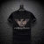 欧洲站美杜莎夏季2020新款潮流牌男士丝光棉烫钻短袖T恤大码体恤.4(L 黑色)