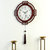 汉时新中式复古木质装饰挂钟客厅简约轻奢静音摆件石英时钟HW8597(棕色纸盘小号)