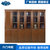 厂家直销 四川云贵供应 六门三层书柜 多种规格支持定制 实木书柜物品柜(YG-SG220 2400W*400D*2000H)