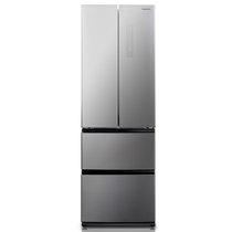 松下(Panasonic) 380L 双层冷冻大空间 银离子变频风冷无霜 酷雅银 家用多门冰箱NR-D380TP-S