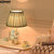 圣菲特 水晶台灯欧式卧室床头灯婚房台灯现代简约简欧客厅创意浪漫台灯 8071(调光开关)