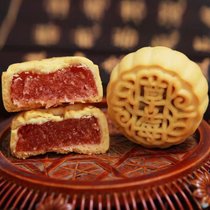 迷你水果小月饼广式凤梨莓哈密瓜板栗黑芝麻五仁豆沙月饼礼盒