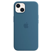 Apple iPhone 13 专用 MagSafe 硅胶保护壳 iPhone保护套 手机壳 - 雀羽蓝色