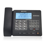 盈信（YINGXIN）录音电话机 固定座机 办公家用 自动录音 MP3播放 238黑色(238（黑色）)