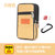 新款男士帆布多功能手机套穿皮带小挂包中老年腰包工地干活手机包(卡其色竖款5.5-6.5寸(适合17厘米内的手机) 默认版本)