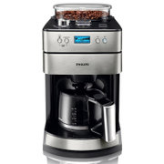 飞利浦（PHILIPS）咖啡机HD7751 集成式 防滴漏 全自动现磨冲煮一体咖啡豆研磨机 豆粉两用咖啡机