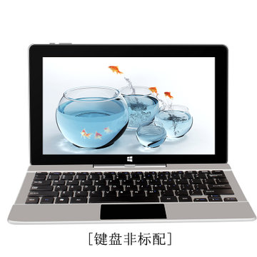 Jumper/中柏 EZpad 6s Pro 11.6英寸四核win10平板电脑二合一windows系统超薄学习笔记本(前黑后极光银 wifi版)