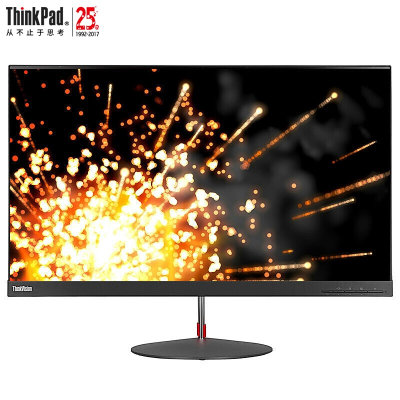 联想（ThinkVision）X27q 27英寸2K超高分辨率纤薄窄边框IPS屏显示器