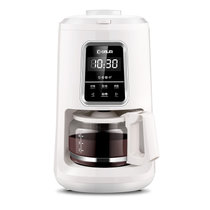 东菱（Donlim咖啡机 全自动磨豆 咖啡机家用 办公室美式咖啡壶(白色 热销)