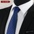 现货领带 商务正装男士领带 涤纶丝箭头型8CM商务新郎结婚领带(A113)