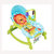 婴儿摇椅 可啃咬多功能轻便电动摇椅 现代简约环保安抚椅儿童摇摇椅C148(绿色款 快递送货)
