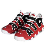 Nike 耐克经典款皮蓬复刻大Air篮球鞋男气垫运动鞋女黑红色(921948-600 40)