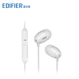 Edifier/漫步者 K210台式电脑耳机双插头入耳式游戏耳麦带话筒2米(白色)