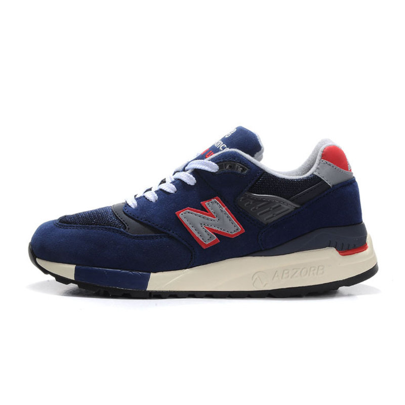 跑步鞋新百伦newbalance998美产男子复古慢跑鞋m998do深蓝色42返回