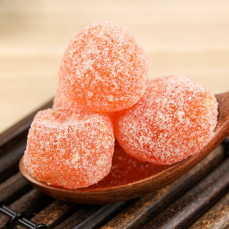 金桔干袋装加工蜜饯果干天山新疆橘子干泡茶果脯零食金桔干250g3袋装