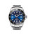 宝柏士（BLWRX）316钢壳钢带BL116632瑞士夜光针男款手表(蓝面银钉)