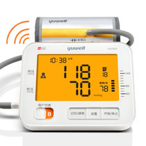鱼跃电子血压计690D臂式语音家用血压仪器智能全自动测量(白色)