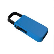 闪迪（SanDisk）32G U盘 酷锁CZ59 情侣优盘个性可爱闪存盘(蓝色)