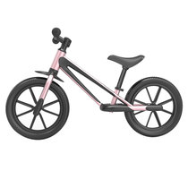 永 久 （FOREVER）儿童滑步车平衡车自行车2-5岁玩具车男女宝宝学步车小孩滑行车两轮无脚踏铝合金充气轮发泡轮(玫瑰金 12寸发泡轮)