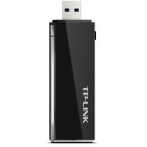 TP-LINK 11AC高速5G双频无线USB网卡WDN6200台式机笔记本电脑信号接收器(黑色 官方标配)