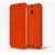 HTC m8手机套m8手机壳 one2原装皮套 HTC Dot view立显智能(橙)