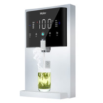 海尔(Haier)家用管线机 壁挂式饮水机可调温 净水器加热一体速热即热式 HG201-R(白色 标配)