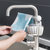 居家水槽挂篮抹布架套装水龙头置物架厨房水龙头收纳沥水架DS502(蓝色 单只装)