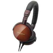Audio Technica/铁三角 ATH-ESW990H 梧桐木头戴耳机(棕色)