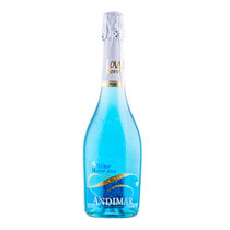 爱之湾谜蓝起泡葡萄配制酒西班牙原瓶原装进口(蓝色)