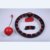重力球智能轨道呼啦圈(红黑色)