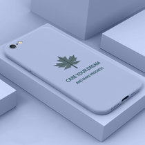 绿赐苹果12手机壳iPhone12promax保护套创意枫叶12mini液态硅胶12peo全包软壳镜TPU枫叶-粉色苹果(TPU枫叶-浅紫 苹果6S)