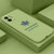 绿赐苹果12promax手机壳iPhone12mini保护套创意枫叶液态硅胶苹果XS全包软壳防摔网红TPU枫叶-粉色苹果(苹果12 TPU枫叶-抹茶绿+钢化膜)