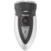 飞利浦（PHILIPS）独立浮动剃须刀HQ6073（独立浮动刀头，弹性贴面系统，电池电量不足指示灯，弹出式修发器）