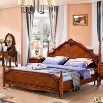 浪漫星  欧式床 床 美式床 实木床 双人床 古典  A810-CP#美式床(180*200)