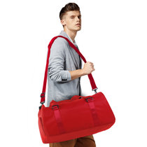 KIKSTYO健身包大容量行李包手提包男女旅行袋(红色)