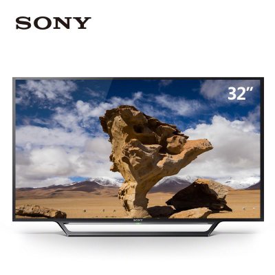 索尼（SONY）KDL-32W600D 32英寸高清液晶平板电视 LED网络电视（黑色）
