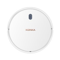 康佳（KONKA）KC-C21 新款家用扫地机器人 全自动智能规划吸尘器智能回充扫拖一体机(白色 热销)