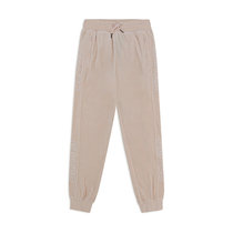 Skechers斯凯奇女款针织运动长裤 休闲裤SMAWW18D541(浅粉色 XL)