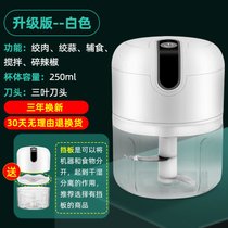 辅食机婴儿宝宝料理机电动多功能料理机搅拌器家用小型迷你绞肉机7yc(白色/小厨师款（无线电动+动力大)