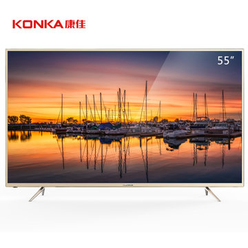 康佳（KONKA）LED55X81S 55英寸 4K智能液晶电视 10核配置 多屏互动 优酷视屏