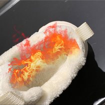 SUNTEK欧洲站增高女鞋2021秋冬季新款松糕厚底休闲鞋运动老爹鞋女单鞋子(36 米白色加绒)