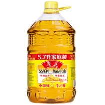 鲁花5S物理压压榨一级花生油5.7L 国美甄选