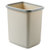 压圈卫生间分类垃圾桶家用客厅夹缝拉圾桶厕所厨房厨余干湿卫生桶(米色)
