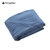 针织天竺棉纯棉日式简约纯色单个床单TP2963(牛仔蓝细条 230*250CM)