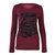Calvin Klein凯文克莱 女士印花时尚长袖T恤 J20J200338(红色 XS)