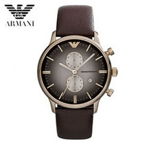 阿玛尼(ARMANI)新款皮带男表经典商务石英男士手表AR1755