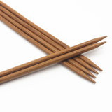 【编织小工具】竹针木质棒针碳化毛衣线竹针织围巾针 diy编织(2.5mm(四根))