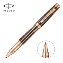 派克（PARKER )首席时尚巧克力玫瑰金色宝珠笔 签字笔 礼品笔
